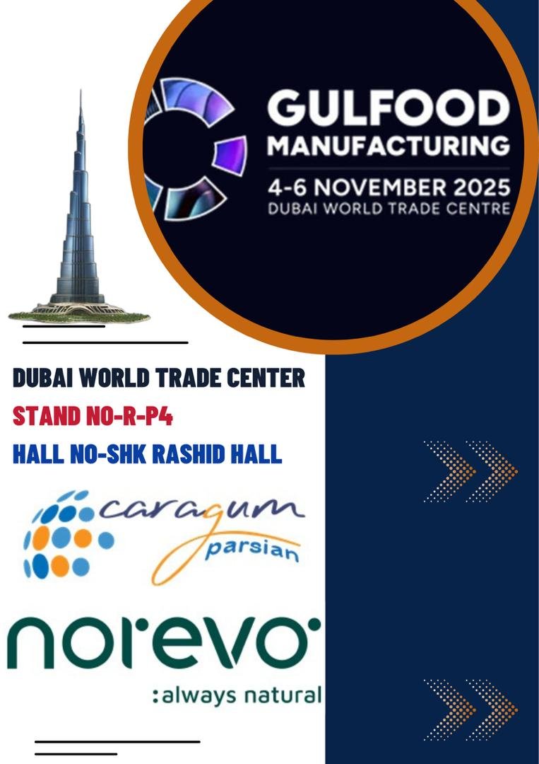 We at Caragum Parsian and NOREVO GmbH are gearing up to explore cutting-edge technologies, innovative formulations, and next-generation solutions shaping the factories of the future.