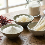 انواع مختلف آگار آگار و تفاوت‌های آنها در صنعت غذا