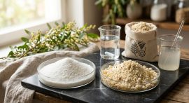 اسپری‌درای شده و پودر شده مکانیکی صمغ عربی